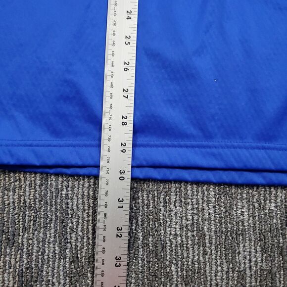 Antigua Windbreaker Golf Pullover Trainer Jacket 1/4 Zip Mens XL Blue Athletic - Picture 10 of 13